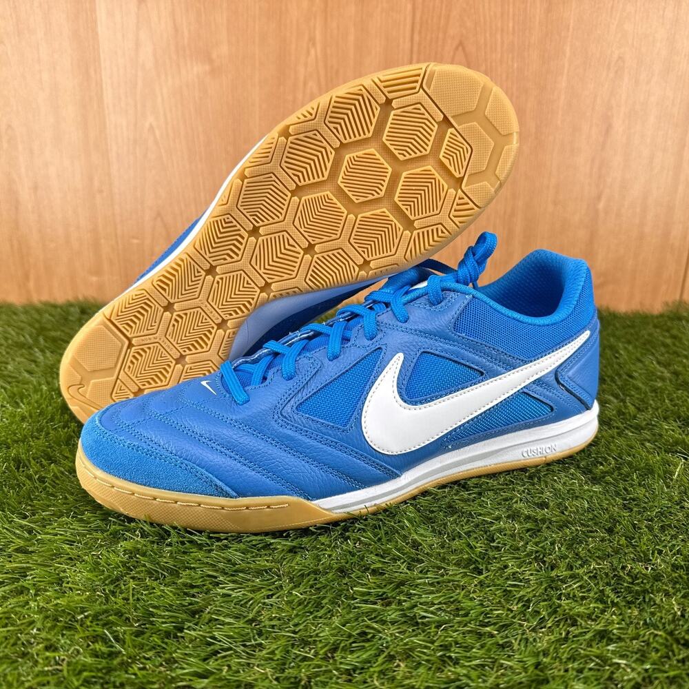 Nike Gato Photo Blue Gum HQ6019-400 Men’s US 12 Indoor Soccer New Without Box